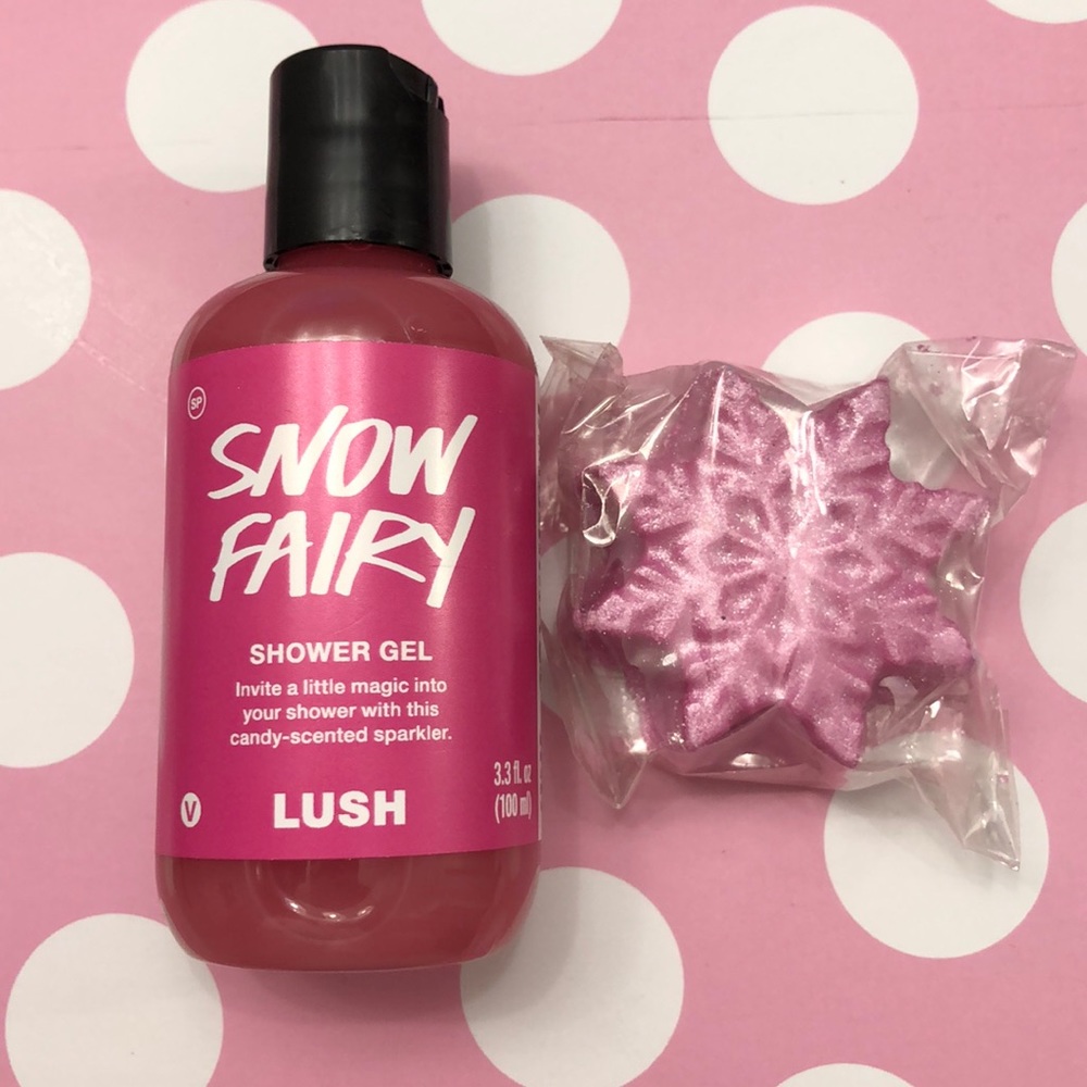 Lush Snow Fairy Shower Gel